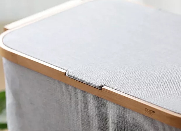 GUDEE 引き出し収納 3段 リビング チェスト 収納ボックス 衣類 竹 バンブー 布 Celia-Storage drawer GudeeLife　GUDEE
