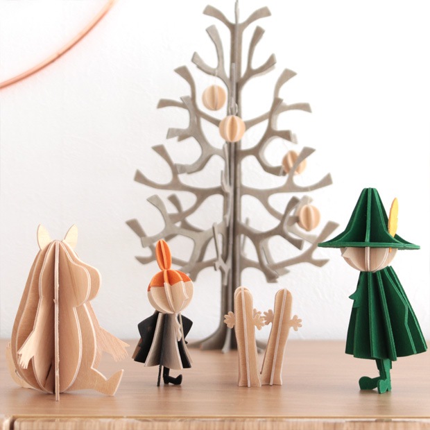 lovi ロヴィ リトルミイ 8cm ムーミン MOOMIN ポストカード オーナメント 白樺 北欧 北欧雑貨 北欧インテリア フィンランド