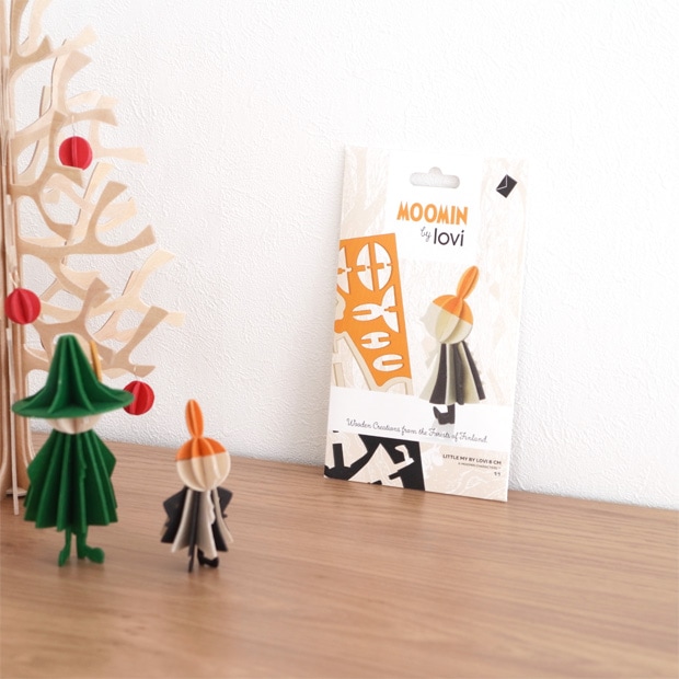 lovi ロヴィ リトルミイ 8cm ムーミン MOOMIN ポストカード オーナメント 白樺 北欧 北欧雑貨 北欧インテリア フィンランド