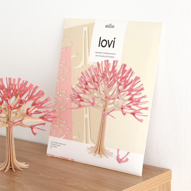  lovi ロヴィ シーズンツリー 桜の木 22cm ライトピンク フィンランド 北欧雑貨 北欧 北欧インテリア