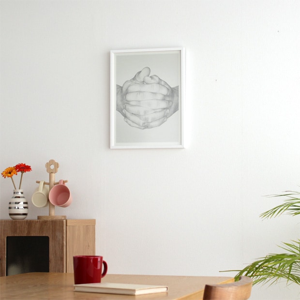 ポポスターフレーム 50×70 cm PaperCollective FRAMES ペーパーコレクティブ デンマーク 北欧 フレーム 木製 アクリルガラス 額縁