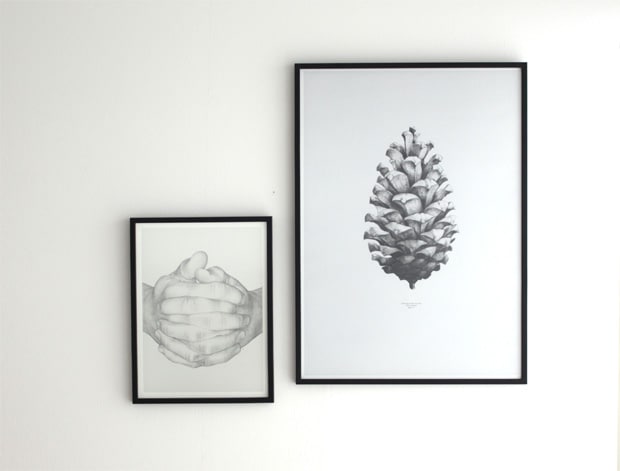 ポポスターフレーム 50×70 cm PaperCollective FRAMES ペーパーコレクティブ デンマーク 北欧 フレーム 木製 アクリルガラス 額縁