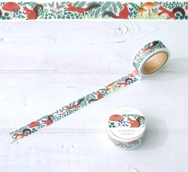Masking Tape 6Rolls マスキングテープ 6個セット 花柄 動物柄 文具 雑貨 おしゃれ POTPURRI sotlight ポトペリー ソットライト