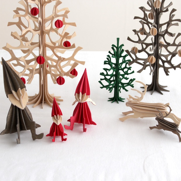 lovi ロヴィ トナカイ M 12cm クリスマス オーナメント オブジェ ポストカード 白樺 北欧 北欧インテリア フィンランド