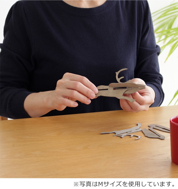 lovi ロヴィ トナカイ M 12cm クリスマス オーナメント オブジェ ポストカード 白樺 北欧 北欧インテリア フィンランド