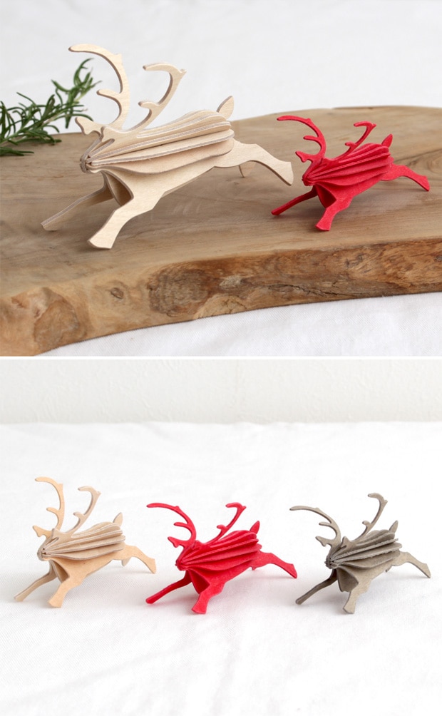 lovi ロヴィ トナカイ M 12cm クリスマス オーナメント オブジェ ポストカード 白樺 北欧 北欧インテリア フィンランド