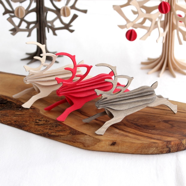 lovi ロヴィ トナカイ M 12cm クリスマス オーナメント オブジェ ポストカード 白樺 北欧 北欧インテリア フィンランド