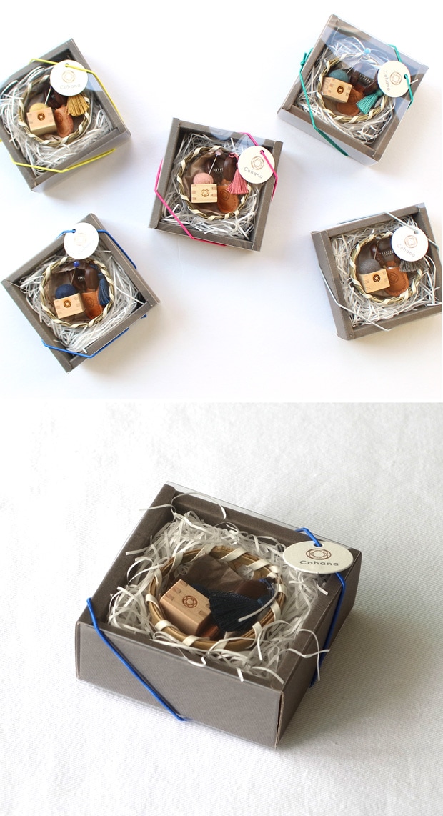 Cohana 関の豆ばさみと豆枡の針山セット 日本製 Made in Japan コハナ KAWAGUCHI 裁縫道具