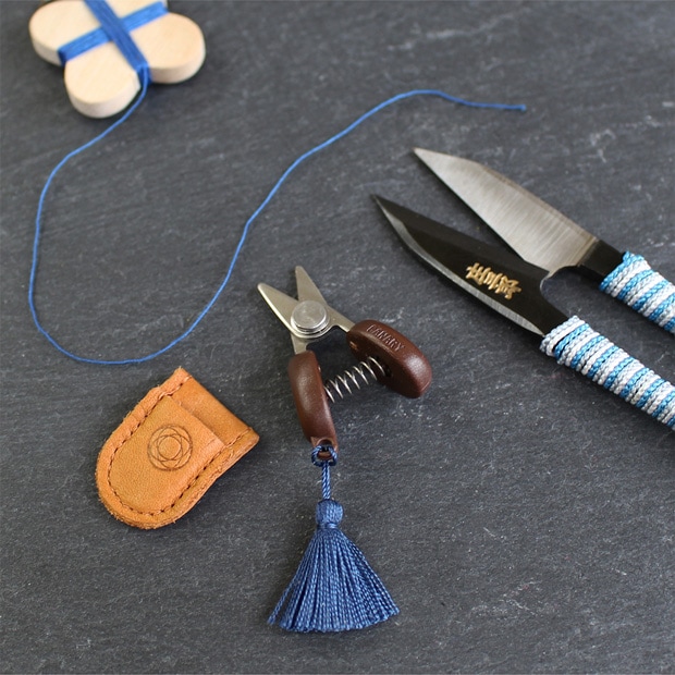 Cohana 関の豆ばさみと豆枡の針山セット 日本製 Made in Japan コハナ KAWAGUCHI 裁縫道具