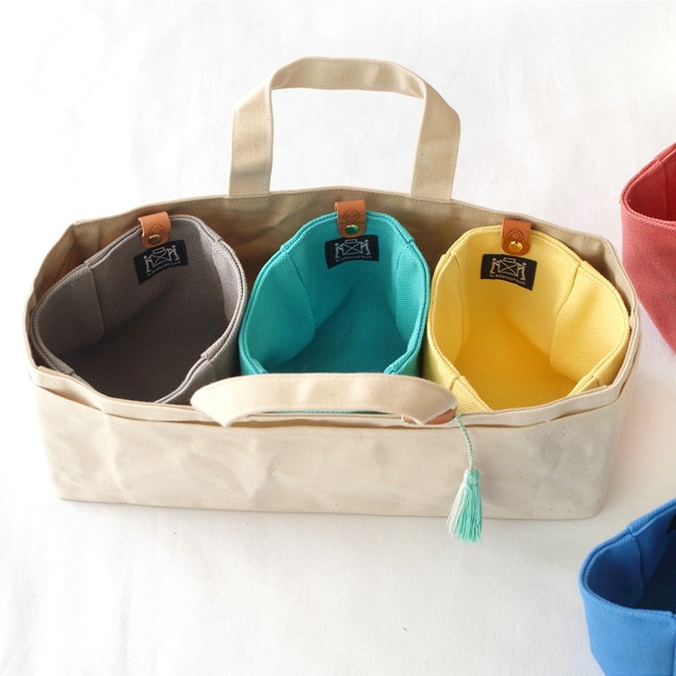 Cohana 帆布の道具入れ 帆布バッグ 日本製 Made in Japan コハナ KAWAGUCHI 裁縫道具
