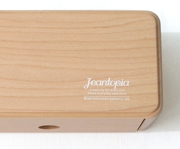 スタッキングストレージ シングルドロワー 引き出しタイプ 1段 180×90mm 卓上収納 木製 Wooden Desk Organizer Drawer Jeantopia ジントピア 1534824