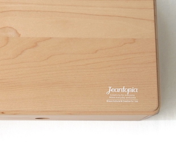 スタッキング チェスト 卓上 収納 シングル ドロワー 引き出し 1段 270×180mm 木製 小物入れ Wooden Desk Organizer Drawer Jeantopia ジントピア