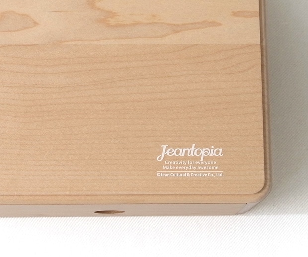 スタッキング チェスト 卓上 収納 シングル ドロワー 引き出し 1段 180×180mm 木製 小物入れ Wooden Desk Organizer Drawer Jeantopia ジントピア