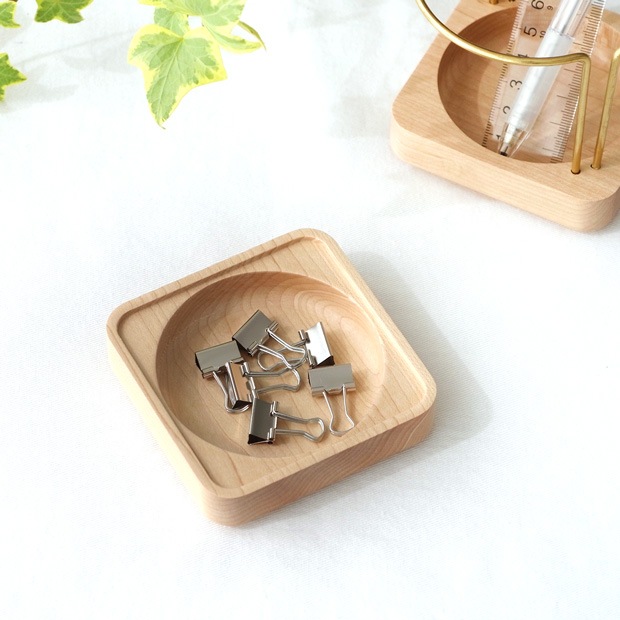 スタッキング ストレージトレー 1S 90mm 卓上収納 木製 Wooden Desk Organizer 1inch S Jeantopia ジントピア