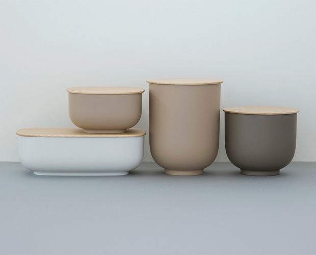 SEKISAKA セキサカ STORE Large Oval 保存容器 収納ケース 蓋付き 収納 小物 卓上 小物入れ アクセサリー収納 キッチン収納 樹脂 木製 日本製