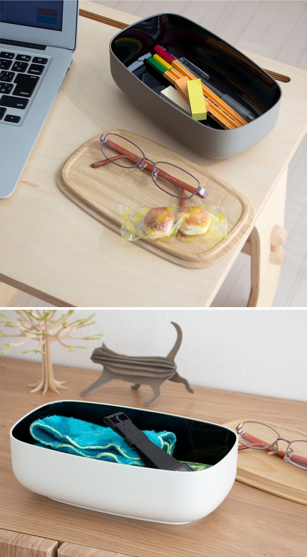 SEKISAKA セキサカ STORE Large Oval 保存容器 収納ケース 蓋付き 収納 小物 卓上 小物入れ アクセサリー収納 キッチン収納 樹脂 木製 日本製
