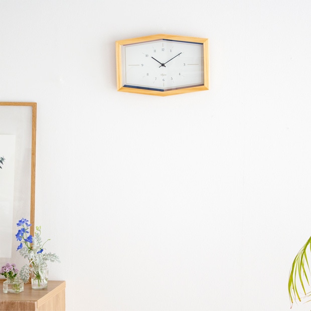 掛け時計 おしゃれ 木製 BIJOU WALL CLOCK ビジュー ウォールクロック