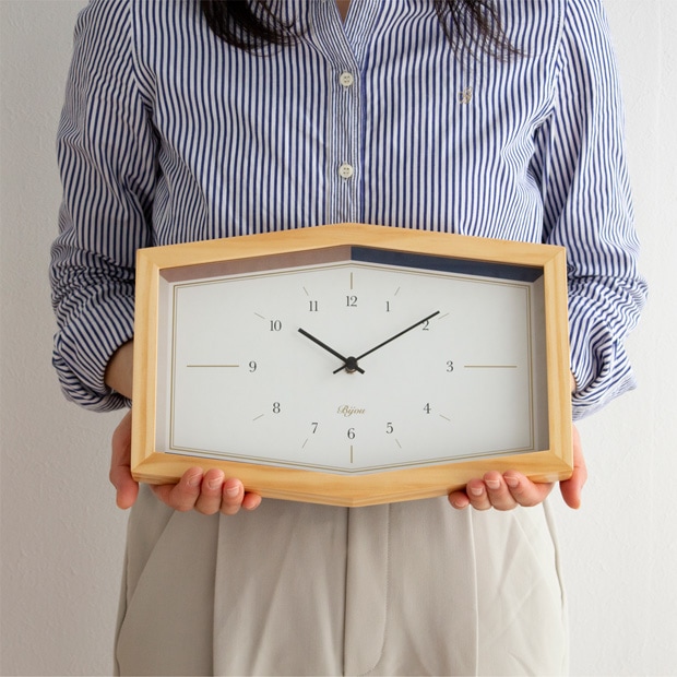 掛け時計 おしゃれ 木製 BIJOU WALL CLOCK ビジュー ウォールクロック