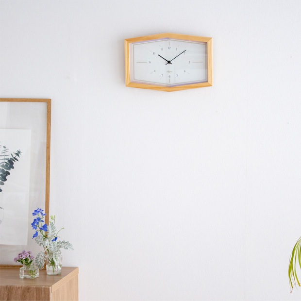 掛け時計 おしゃれ 木製 BIJOU WALL CLOCK ビジュー ウォールクロック