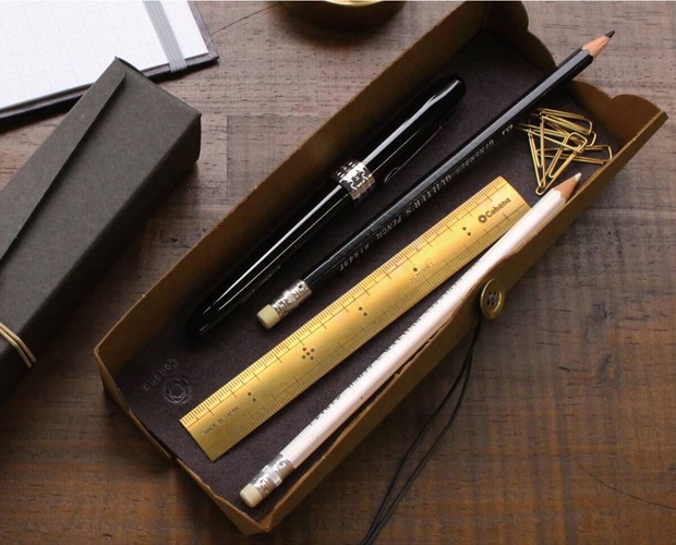 Cohana 真ちゅうの竹尺 15cm 日本製 竹尺 ものさし 定規 Made in Japan コハナ KAWAGUCHI 裁縫道具