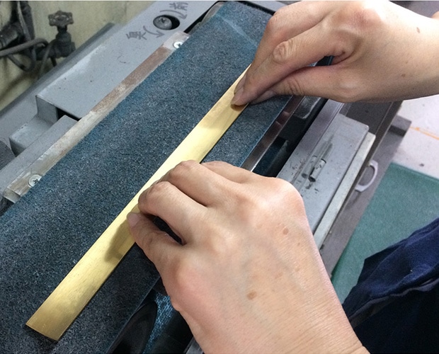 Cohana 真ちゅうの竹尺 15cm 日本製 竹尺 ものさし 定規 Made in Japan コハナ KAWAGUCHI 裁縫道具