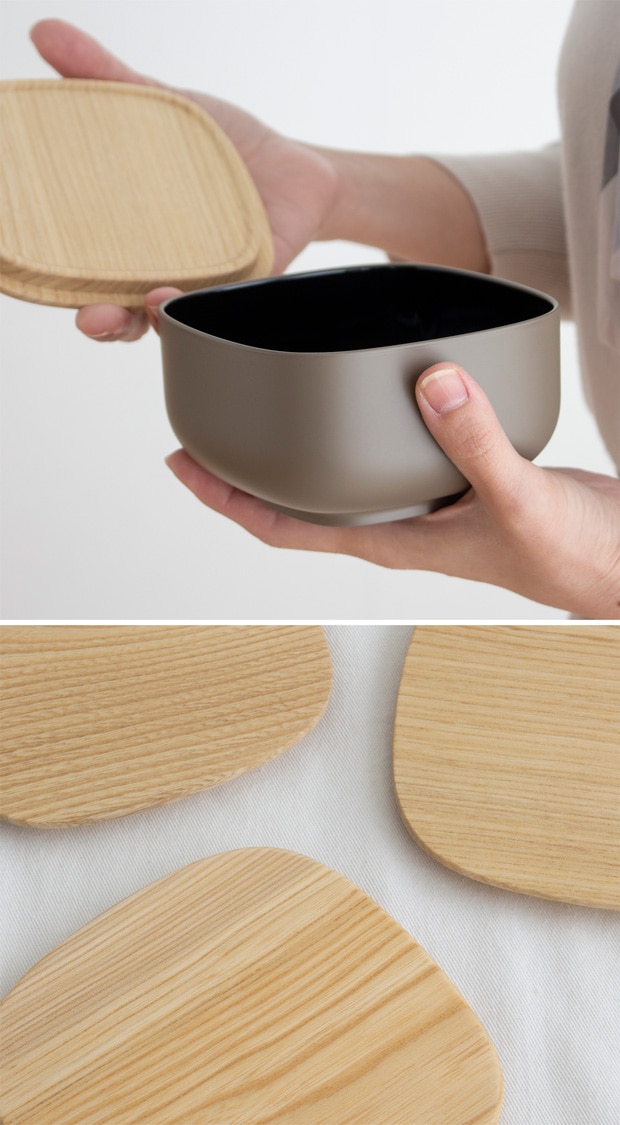 SEKISAKA セキサカ STORE Small Oval 保存容器 収納ケース 蓋付き 収納 小物 卓上 小物入れ アクセサリー収納 キッチン収納 樹脂 木製 日本製