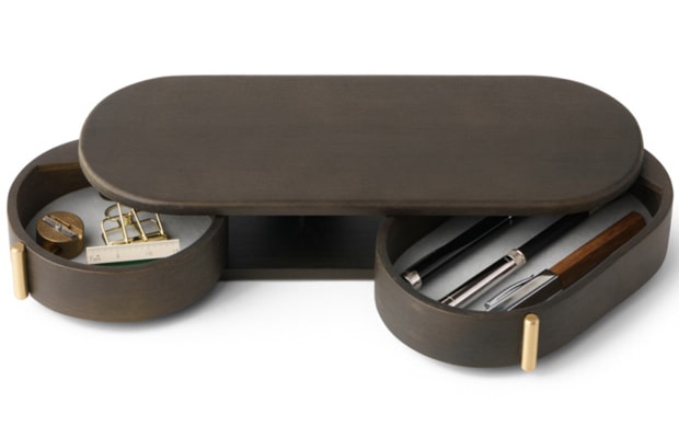 GUDEE 小物入れ 引き出し 卓上収納 回転収納 文房具 木製 竹 真ちゅう アルミ ORSON Desktop Storage GudeeLife　GUDEE