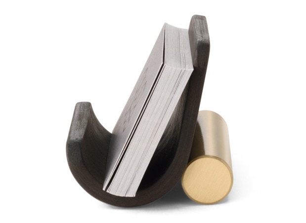 GUDEE カードスタンド 名刺スタンド 名刺立て カードホルダー 卓上 木製 竹 真ちゅう アルミ ORSON Business card holder GudeeLife