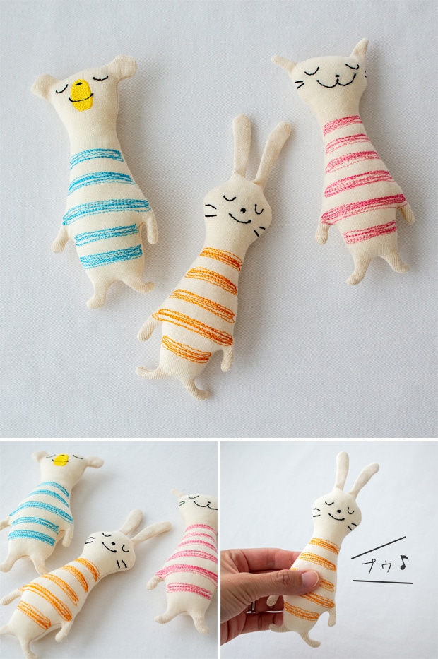 kontex ミュール フード付きバスタオル ハンカチ キッシュニギニギ セット BOX入り