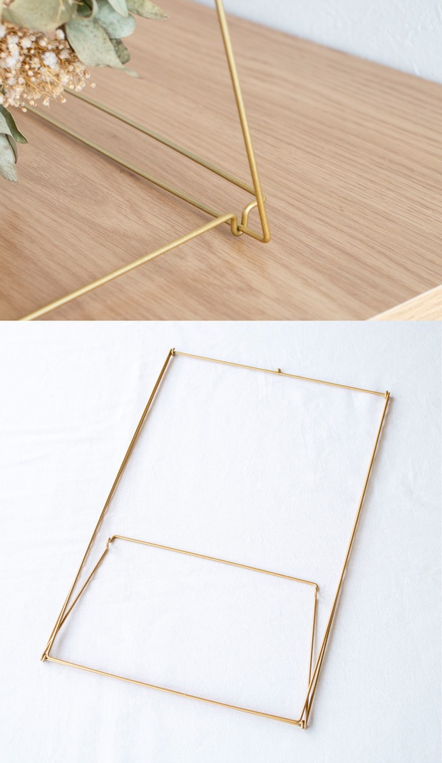 アイアンスタンド リーススタンド リース スワッグ 吊り下げ ワイヤー Stand Plier スタンドプリエ 高さ40cm CLAY クレイ