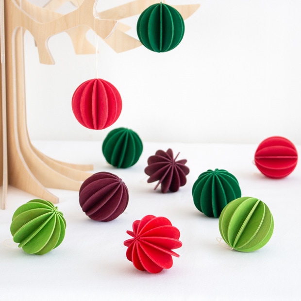 lovi ロヴィ オーナメント ボール 6cm 4個 クリスマスツリー ツリー クリスマス クリスマス雑貨 飾り 北欧 北欧インテリア