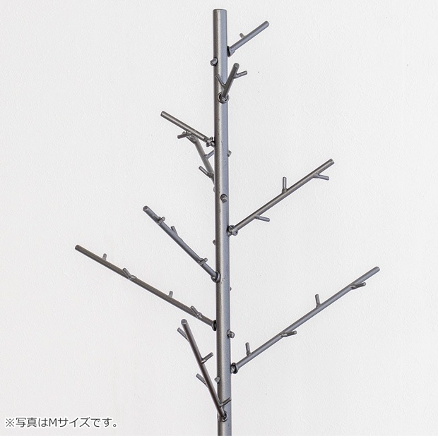 志成販売 クリスマスツリーにもなるアイアンのアクセサリースタンド S 39cm