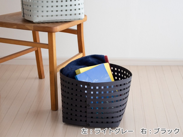 Bandc バンドシー バスケット M3 収納バスケット おしゃれ 和紙 クラフトバンド 紙製 収納かご 小物入れ 日本製