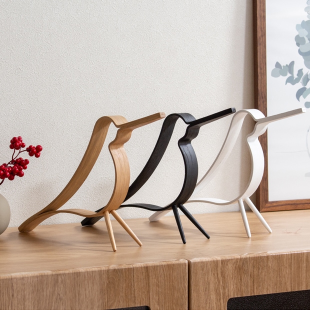 COOEE Design クーイーデザイン Woody Bird L 鳥 木製 オブジェ ウッディ バード 北欧 【 日本正規代理店品 】
