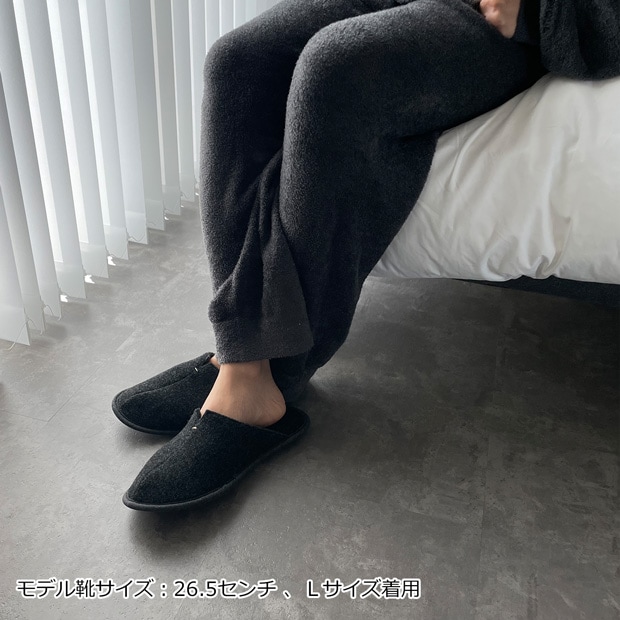 rooms easyWASH ルームズ Mサイズ 22.5～24.5cm ルームスリッパ 無地 フロンティア FRONTIER