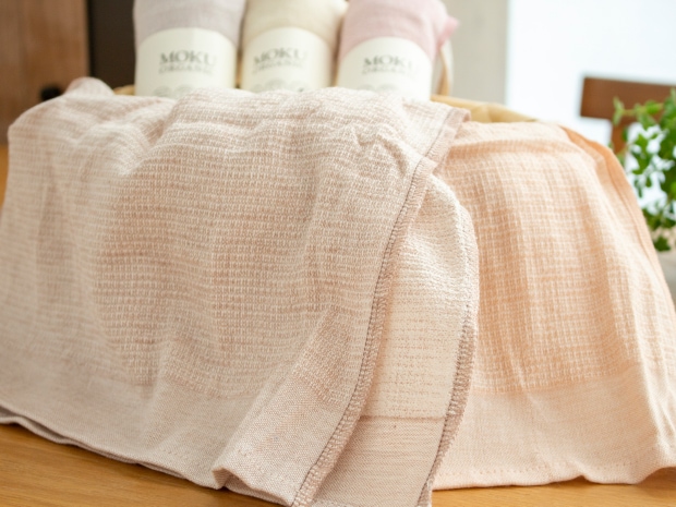 MOKU ORGANIC モク オーガニック フェイスタオル 33×100cm 綿 オーガニックコットン ガーゼ kontex 今治タオル 日本製 コンテックス