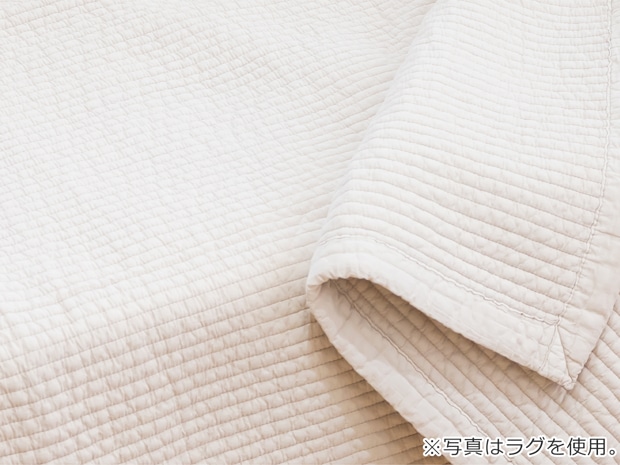 イブル 枕カバー フリル付き 43×63cm オーガニックコットン 8182 韓国イブル 洗える 丸洗い Striped ibul ストライプイブル