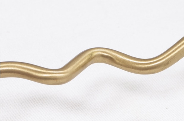 Ferm Living ファームリビング Curvature Hook カーバチュア フック ブラス ブラックブラス