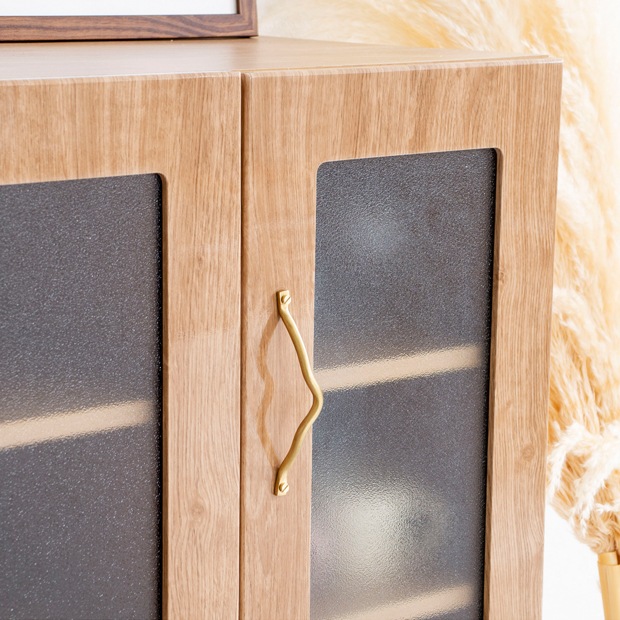 Ferm Living ファームリビング Curvature Handle カーバチュア ハンドル ブラス ブラックブラス