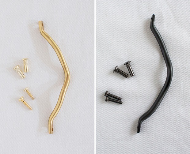 Ferm Living ファームリビング Curvature Double Hook カーバチュア ダブルフック ブラス ブラックブラス