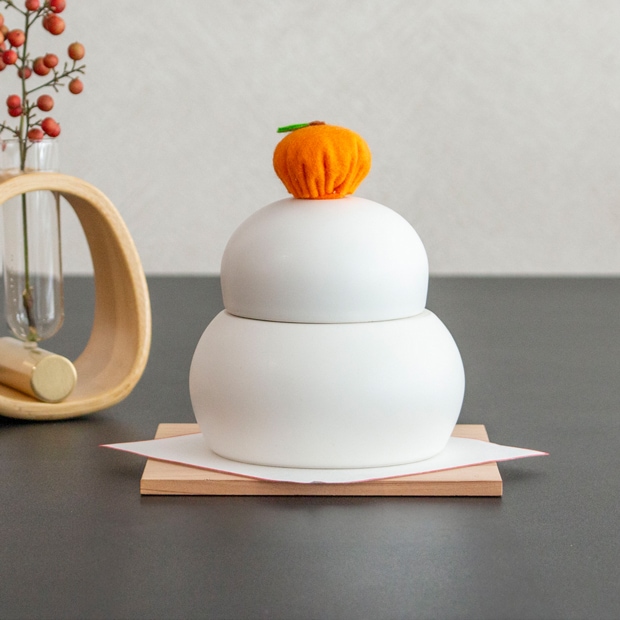 かもしか道具店 陶の鏡餅