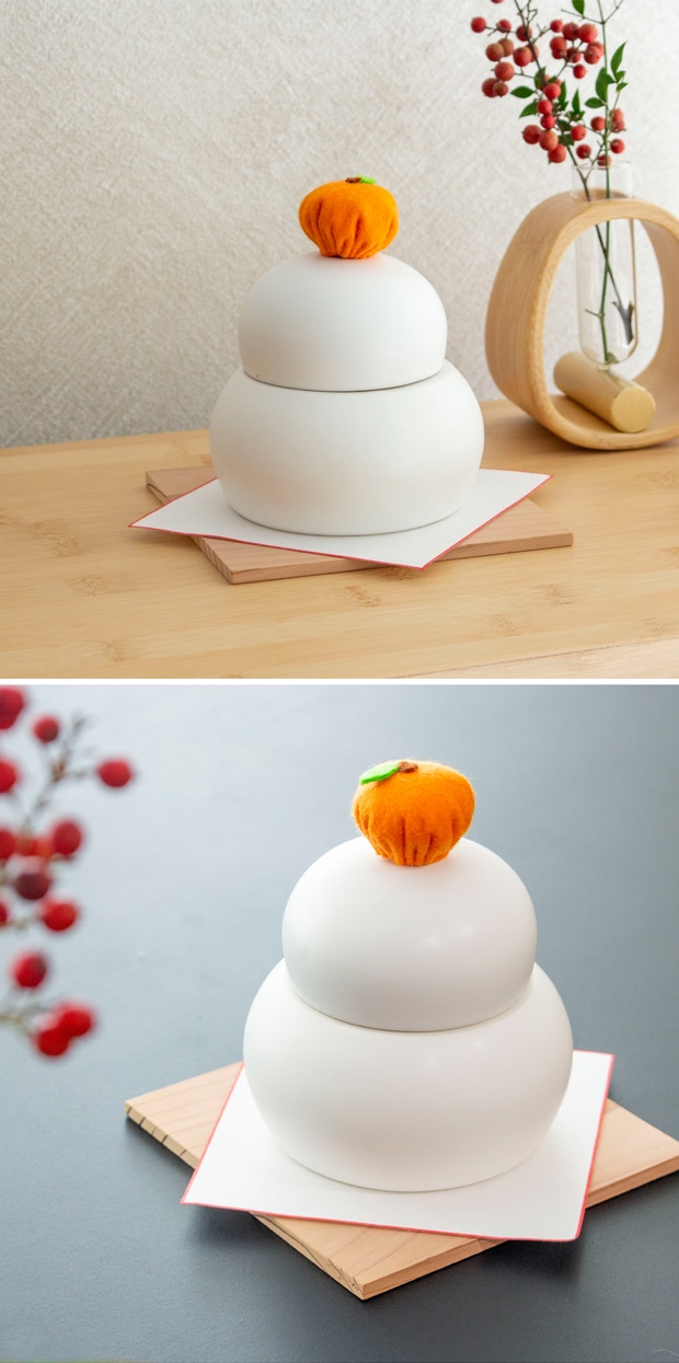 かもしか道具店 陶の鏡餅