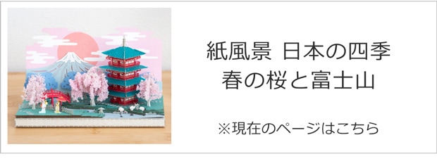 春の桜と富士山