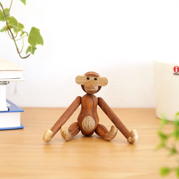 カイボイスン モンキー ミニ MONKEY MINI チーク ブラック KAY BOJESEN DENMARK カイ・ボイスン デンマーク