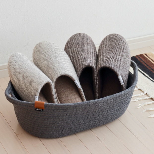アベホームシューズ ABE HOME SHOES ウールホームシューズ M Mサイズ ルームシューズ スリッパ 無地 日本製