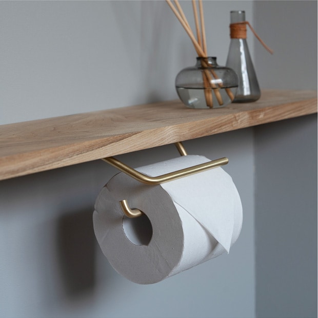 kt ペーパーホルダー ブラス トイレットペーパーホルダー シングル 真ちゅう 真鍮 インテリア雑貨 AXCIS アクシス
