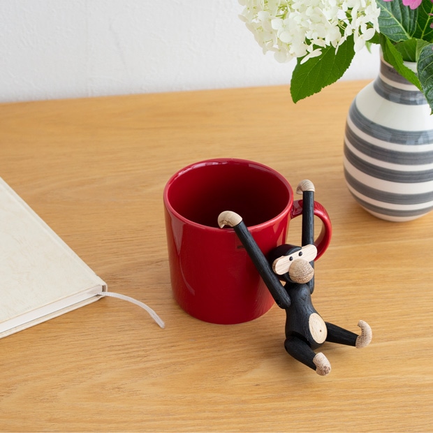 カイボイスン モンキー ミニ MONKEY MINI ブラック KAY BOJESEN DENMARK カイ・ボイスン デンマーク 北欧 雑貨 木製