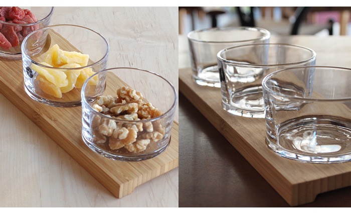 サガフォルム(sagaform)  サーヴィングセット board　with　3glasses