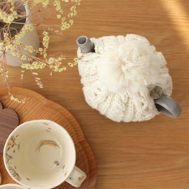 ハイランド2000 ティーコジー S ロンドンポタリー ティーポット 2cup用 London Pottery ポットカバー ティーコージー ニット 保温