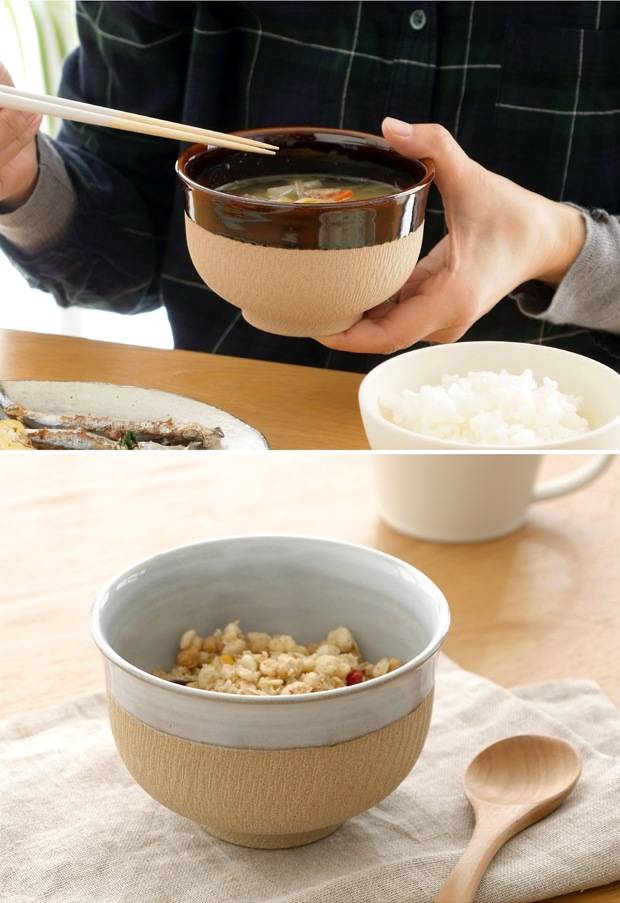 小石原焼 どんぐり碗 茶碗 汁椀 小鉢 400ml 圭秀窯 けいしゅうがま 手仕事 器 手作り 陶器 和食器 日本製